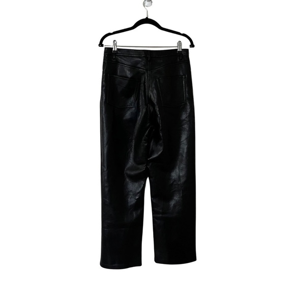ARITZIA WILFRED FREE Melina Faux Leather Black Pants Size 8 - Picture 6 of 9